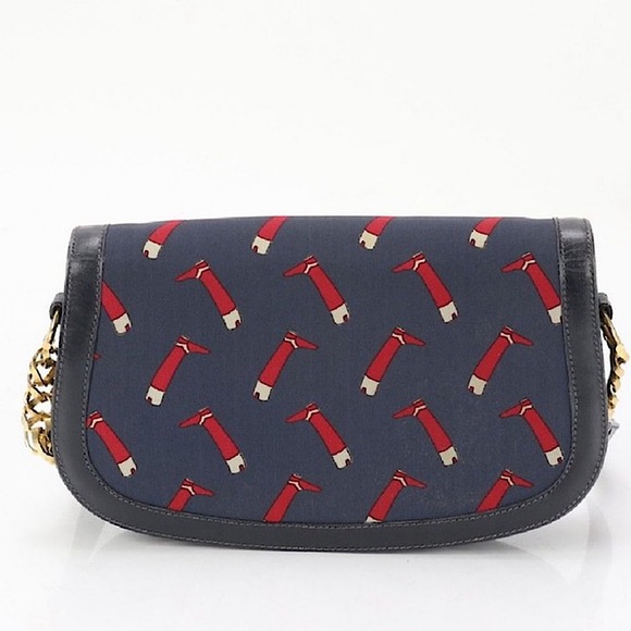 Authentic Vintage Gucci Rare Riding Boots Motif Horsebit Crossbody Bag - Picture 3 of 13